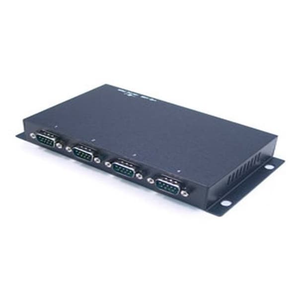Industrial 4-Port RS-232 to USB 2.0 High Speed Converter with Surge & Isolation